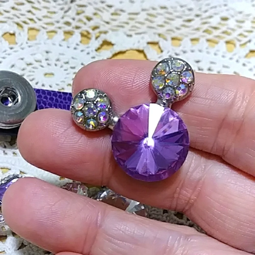 Snap Jewelry Bracelet with Snap Buttons
